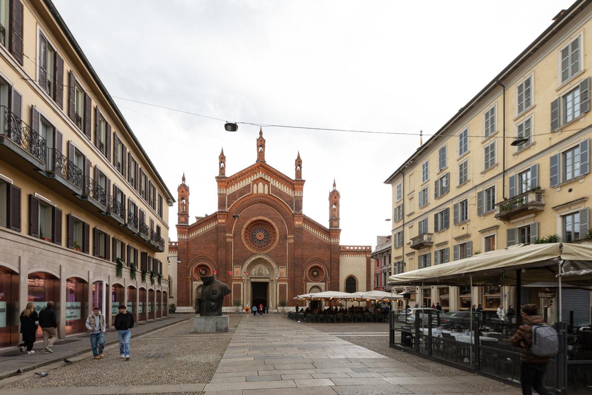 Brera - Castello - Ampio Bilocale Milano Centro 아파트 외부 사진